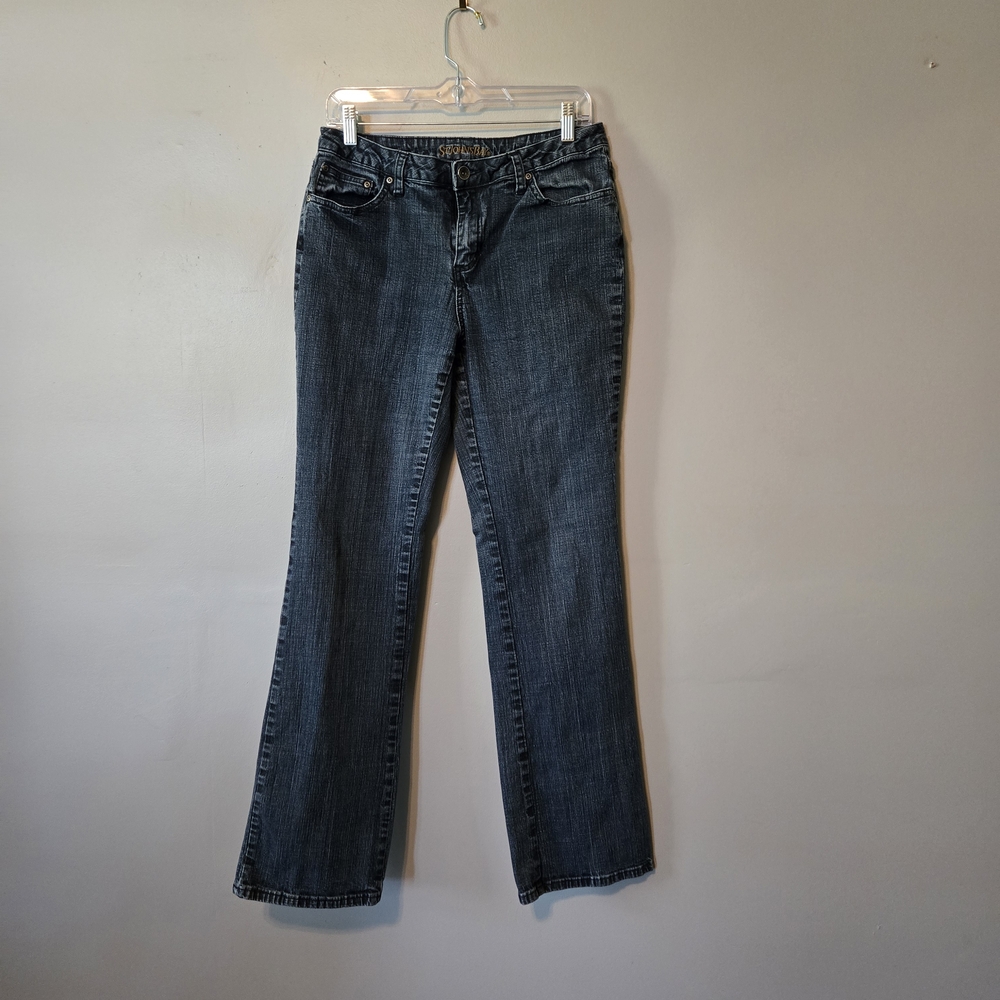 St. John's Bay Dark Blue Flare Jeans